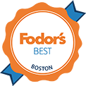 Fodor's best Boston logo